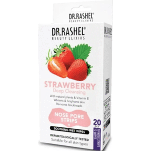 Dr. Rashel – Strawberry Deep Cleansing Nose Pore Strips (10 Strips)