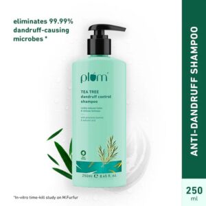 Plum – Tea Tree Dandruff Control Shampoo (250mL)