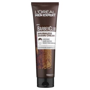 Loreal – Men Expert Barber Club Protecting Shave Cream Cedar Wood Essential Oil (150Ml)