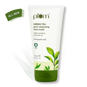 Plum – Green Tea Pore Cleansing Face Wash with Glycolic Acid (150ml)