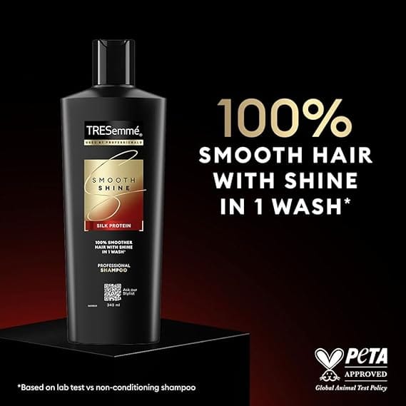 Tresemme – Smooth Shine Silk Protein Professional Shampoo (1L) - Image 2