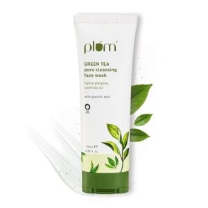 Plum – Green Tea Pore Cleansing Face Wash with Glycolic Acid (100ml)