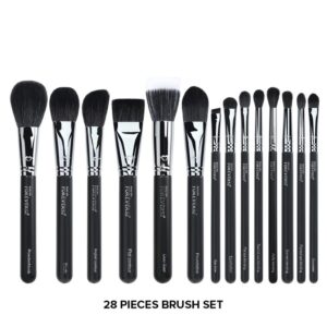 Forever 52 – Professional 28 Pcs Brush Kit Ultra Soft Bristles Pro Grade Quality