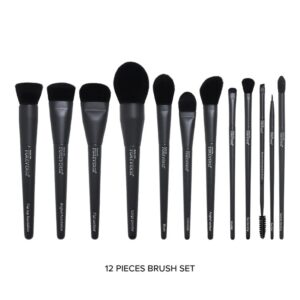 Forever 52 – Ultra Soft Bristles Pro Grade 12 Pcs Brush Set With 1 Sponge