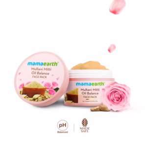 Mama Earth – Multani Mitti Oil Balance For Normal To Oily Skin (200g)