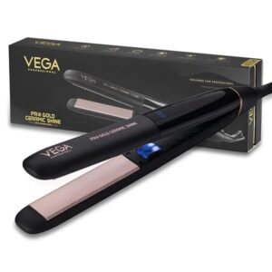 Vega Professional – Pro Gold Ceramic Shine Hair Straightener (VPMHS – 08)
