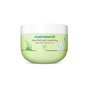 Mama Earth – Aloe Refresh Hydrating Light Gel Moisturizer (200g)