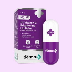 The Derma – Spf 50 PA+++ 1% Vitamin C Brightening Lip Balm (4.5g)