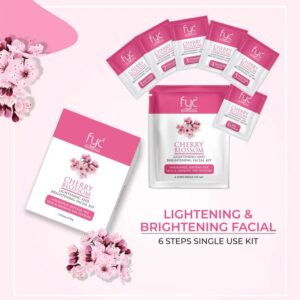 FYC Professional – Cherry Blossom Lightening And Brightening Facial Kit (5 Packs Of 55g)