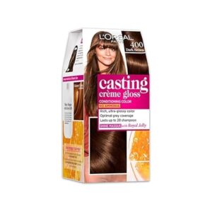 Loreal Paris – No Ammonia Casting Creme Gloss Conditioning Color [400 Dark Brown]