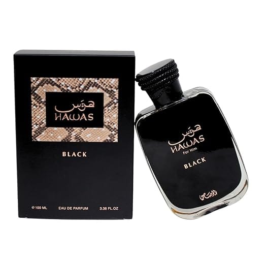 Rasasi – Hawas Eau De Parfum Black (100ML) - Image 2