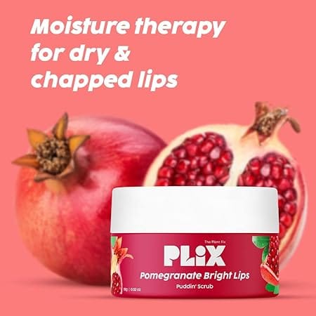 Plix – Pomegranate Bright Lips Puddin’ Scrub (15g) - Image 3