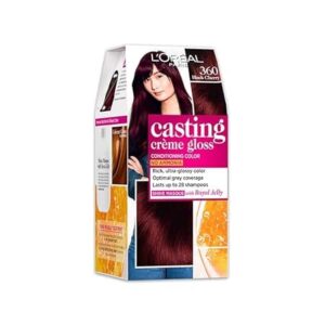 Loreal Paris – No Ammonia Casting Creme Gloss Conditioning Color [360 Black Cherry]