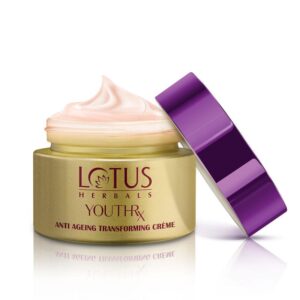 Lotus Herbals – YouthRx Anti-Ageing Transforming Creme SPF 25 PA+++ (Preservative Free) (50g)