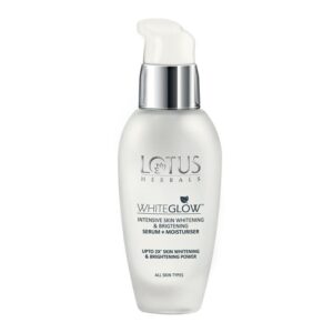 Lotus Herbals – WhiteGlow Intensive Skin Whitening & Brightening Serum + Moisturiser (30ml)