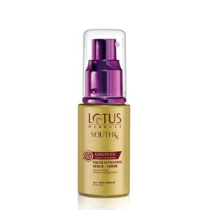 Lotus Herbals – YouthRx GinePlex Youth Activating Serum+Creme (30ml)