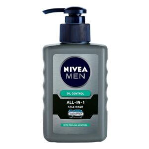 NIVEA – Men Face Wash, Oil Control for 5hr Oil Control with 10x Vitamin C Effect, (150ML)