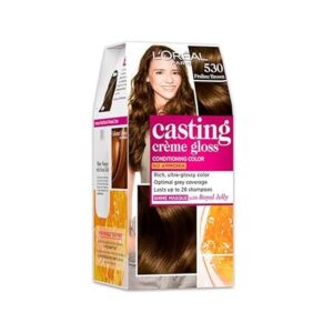Loreal Paris – No Ammonia Casting Creme Gloss Conditioning Color [530 Praline Brown]