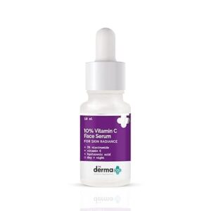 Derma Co – 10% Vitamin C Face Serum with 5% Niacinamide & Hyaluronic Acid (10ml)