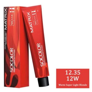 Matrix – 5.35 5W (Warm Super Light Blonde) SOCOLOR Hair color (90g)