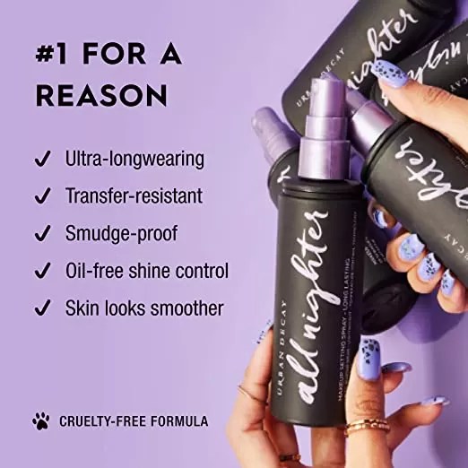 Urban Decay – All Nighter Long Lasting Makeup Setting Spray (15ML) - Image 3