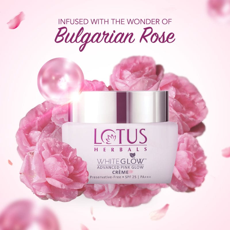 Lotus Herbals – Whiteglow Advanced Pink Glow Creme Spf 25 Pa+++ (50g) - Image 4