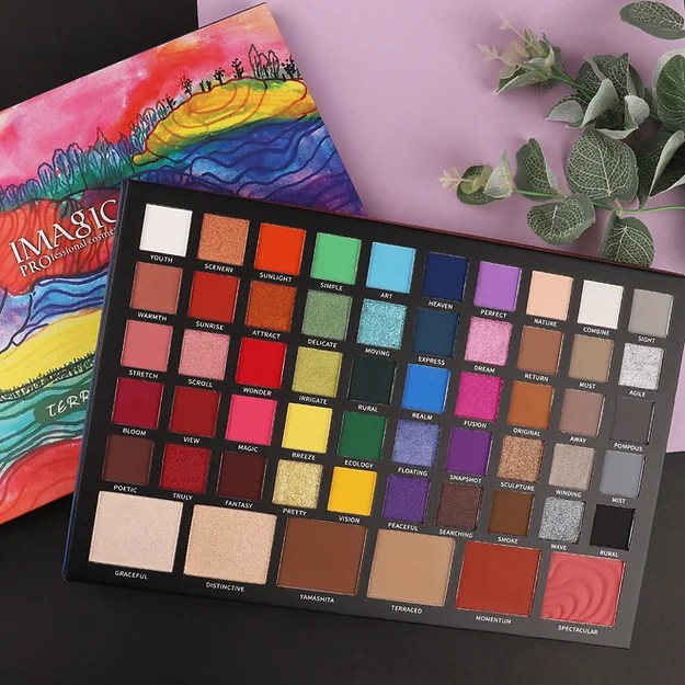 IMAGIC PROfessional 56 COLOR TERRACED PALETTE EY-356 - Image 2