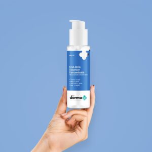 The Derma – AHA BHA Daily Cleanser Concentrate with Lactic, Malic, & Salicylic Acid (100mL)