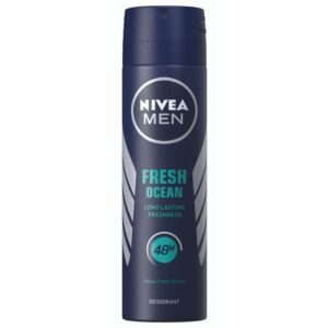 NIVEA Men Deodorant, Fresh Ocean, 48h Long lasting Freshness with Fresh Aqua Scent (150ml)