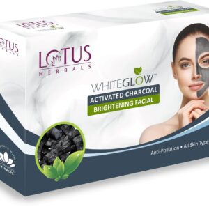 Lotus Herbals – WhiteGlow Activated Charcoal Facial kit (47g)