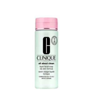 Clinique – Liquid Facial Soap Oily Skin – Combination Oily To Oily (200mL)