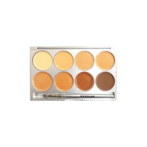 KRYOLAN ULTRA FOUNDATION 8 COLOR PALETTE ( BRIDAL ) FOUNDATION (BRIDAL, 24 G)
