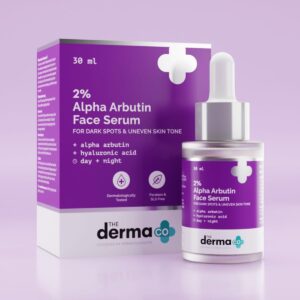 The Derma – 2% Alpha Arbutin Face Serum (30mL)
