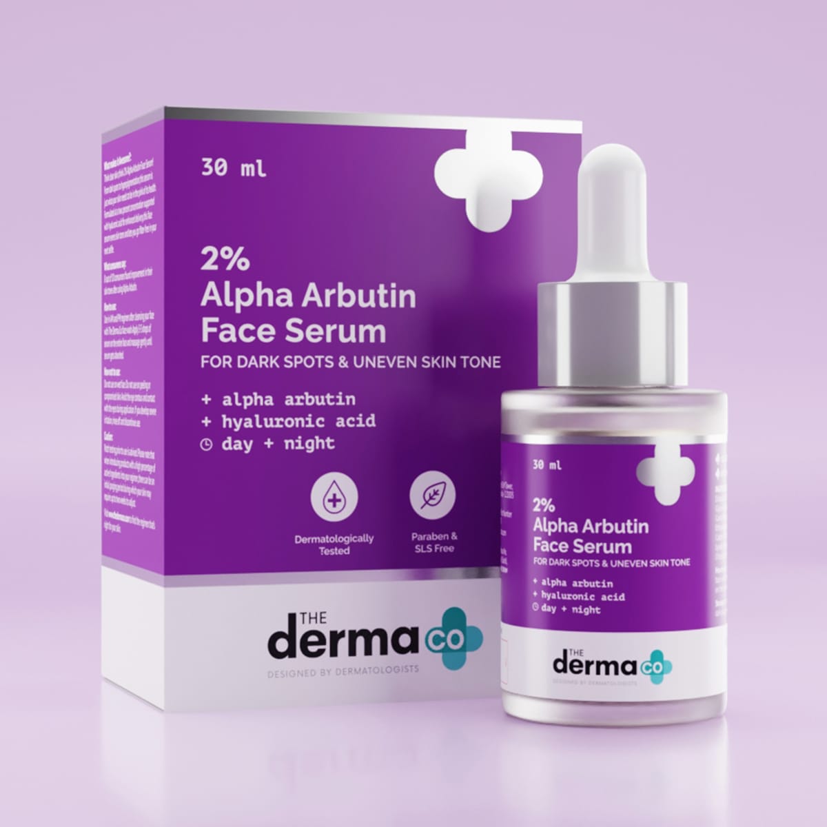 The Derma – 2% Alpha Arbutin Face Serum (30mL)