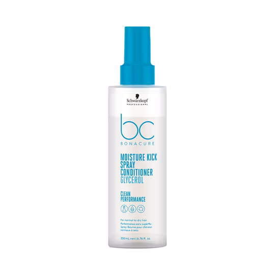Schwarzkopf Professional – Bonacure Moisture Kick Spray Conditioner With Glycerol For Dry Hair (200ml)