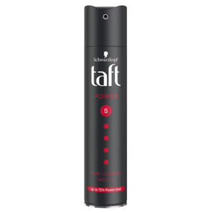 Schwarzkopf – Taft Power – 5 (Hair Spray) – Black – 250mL