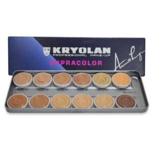 Kryolan – Supracolor Make-Up Palette 12 (Delhi 1)