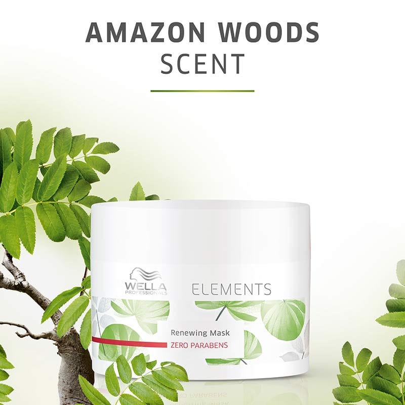 Wella Professionals – Elements Renewing Hair Mask (Zero Parabens) (150mL) - Image 6