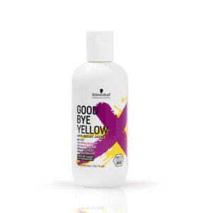Schwarzkopf – Goodbye Yellow Neutralising & Anti-Yellow Sulfate Free Purple Shampoo (300mL)