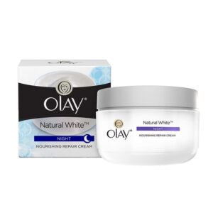 Olay – Natural White 7 IN ONE Nourishing Night Repair Cream (50gm)