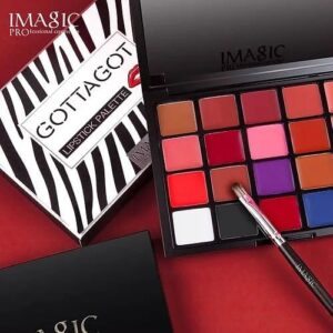 IMAGIC 20 COLORS MATTE VELVET GOTTA GOT LIPSTICK PALETTE, Multicolors 20 X 1.5g 30g