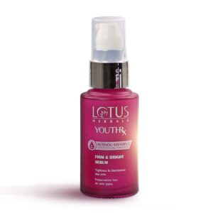 Lotus Herbals – YouthRx Firm & Bright Face Serum (30mL)