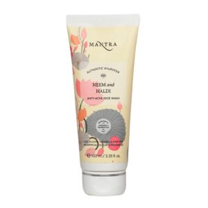 Mantra – Authentic Ayurvedic Neem And Haldi Anti-Acne Face Wash (100mL)