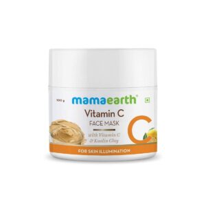 Mamaearth – Vitamin C Face Mask With Vitamin C & Kaolin Clay for Skin Illumination – 100g