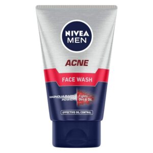 NIVEA Men Acne Face Wash for Oily & Acne Prone Skin – 100g