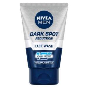 NIVEA – Men Face Wash, Dark Spot Reduction, for Clean & Clear Skin with 10x Vitamin C Effect (100g)
