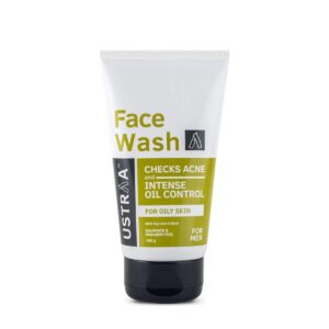 Ustraa – Face Wash for Oily skin Checks Acne For Men (100g)