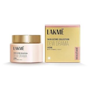 Lakme – Dew Drama Gel Cream, Pro-Ceramides, Vit E + Vit B + Vit F (50g)