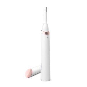 Philips – Touch-up HP6388 Eyebrows, Facial & Body Trimmer for Women (White)