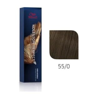 Wella Professionals – Koleston Perfect Pure Naturals – 55/0 Light Brown Intensive Hair Color (60g)
